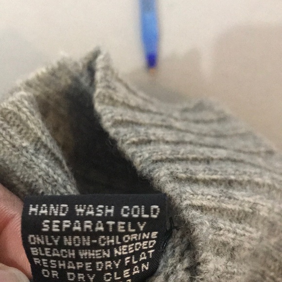 VTG Limited Oversized Sweater Lambswool Blend L - Picture 6 of 7